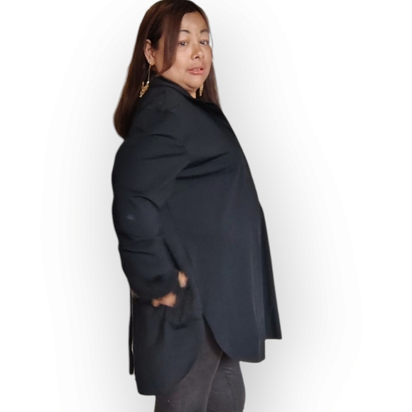 LYSSÉ Elegant Black Women's Top SIZE XL - Picture 3 of 6